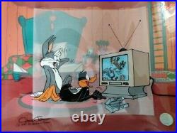 Chuck Jones Signed Just Fur Laughs SoldOut Limited Edition 13x16 Animation Cel