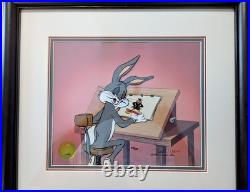 Chuck Jones Signed LE Hand-Painted Cel of Bugs Bunny Ain't I a Stinka