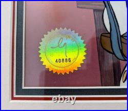 Chuck Jones Signed LE Hand-Painted Cel of Bugs Bunny Ain't I a Stinka