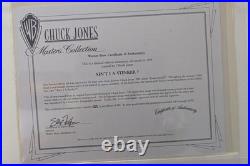 Chuck Jones Signed LE Hand-Painted Cel of Bugs Bunny Ain't I a Stinka