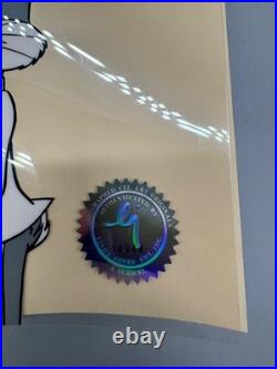 Chuck Jones Signed Limited Edition Animation Cel Hair-Raising Hare Certificate