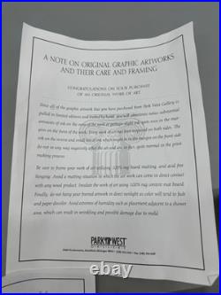 Chuck Jones Signed Limited Edition Animation Cel Hair-Raising Hare Certificate