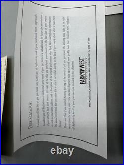 Chuck Jones Signed Limited Edition Animation Cel Hair-Raising Hare Certificate