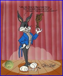 Chuck Jones Signed Limited Edition Cel of Bugs Bunny