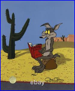 Chuck Jones Signed Limited Edition Hand-Painted Cel