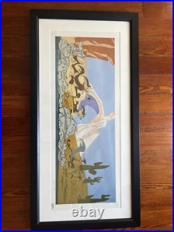 Chuck Jones Signed Limited Edition Print Coyote Parent and Road Runner Parent