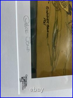 Chuck Jones Signed Limited Edition Print Coyote Parent and Road Runner Parent