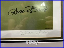 Chuck Jones Signed Limited Edition Print Daffy Duck Leap Frog