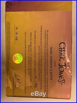 Chuck Jones Signed Marc Anthony 2005 Warner Brothers Limited Edition of 125