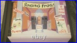 Chuck Jones Signed One Froggy Evening Giclee On Paper & LE art cel 25/90