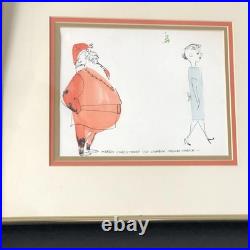 Chuck Jones Signed Original Drawings Bugs Bunny & Santa (Warner Bros Provenance)