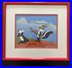 Chuck Jones Signed Pepe Le Pew Cel #189/200 Framed WB Art