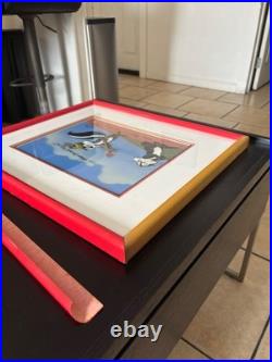Chuck Jones Signed Pepe Le Pew Cel #189/200 Framed WB Art