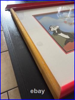 Chuck Jones Signed Pepe Le Pew Cel #189/200 Framed WB Art