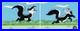 Chuck Jones Signed Pepe Le Pew & Penelope Le Pursuit Sold Out Double Cel Suite