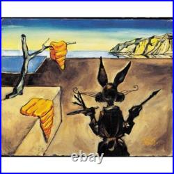 Chuck Jones Signed Persistence of Carrots 1991 Warner Bro Limited Ed Litho 350