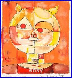 Chuck Jones Signed Portrait de Cochon Porky 1991 WB Lt Ed Litho of 350 OH