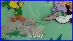Chuck Jones Signed Sherwood Forest Group, Ltd Ed Cel, WB 1992 Framed BEST OFFER