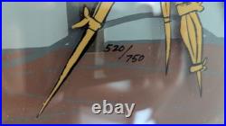 Chuck Jones Signed Sound Stage, Ltd Ed Cel, WB 1991 Framed BEST OFFER