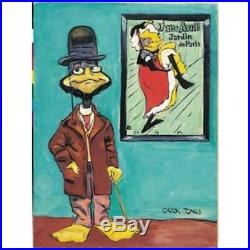 Chuck Jones Signed Toulouse Le Duck 1991 Warner Bro Limited Ed Litho of 350