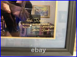 Chuck Jones Signed Warner Bros Framed Photo COA Autograph Display Read
