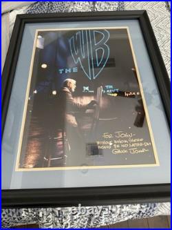 Chuck Jones Signed Warner Bros Framed Photo COA Autograph Display Read