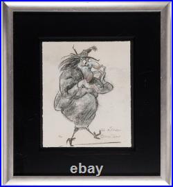 Chuck Jones Signed Witch Hazel Limited Edition Giclée Print #62/120 Framed LJE