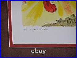 Chuck Jones Signed and numbered Bugs Bunny Lithograph 14 Carrot Offering. 1991