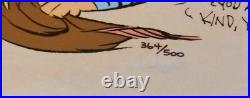 Chuck Jones Sir Loin of Beef Bugs Bunny Hand Signed painted Looney Tunes cel