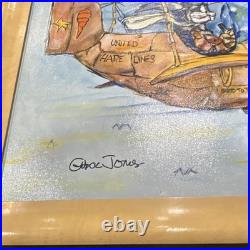 Chuck Jones Studios Signed Framed Lim Ed Giclee Bugs Bunny COA #27/400