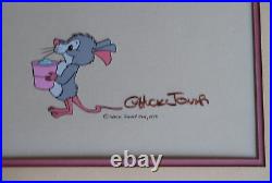 Chuck Jones The Cricket in Times Square Original Production Cel, Signed 1979