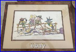 Chuck Jones The Good The Bad & The Hungry 43/350 limited ed Giclee Print signed