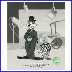 Chuck Jones The Kid Hand Signed Hand Painted Ltd. Ed. Sericel Chuck Jones The Kid Hand Signed Hand Painted Ltd. Ed. Sericel