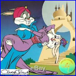 Chuck Jones The Prince's Bride. Hand Signed Animation Cel Bugs Bunny