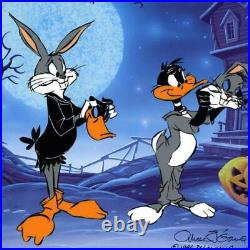 Chuck Jones Trick Or Treat Hand Signed Hand Painted Limited Sericel