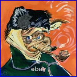 Chuck Jones Vincent Van Coyote Hand Signed Ltd. Ed. Fine Art Stone Lithograph