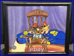 Chuck Jones Warner Bros Animated Cel AP 36/50Bears for Punishment