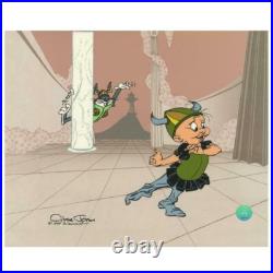 Chuck Jones What's Opera Doc Bugs Bunny Hand Signed painted Looney Tunes cel