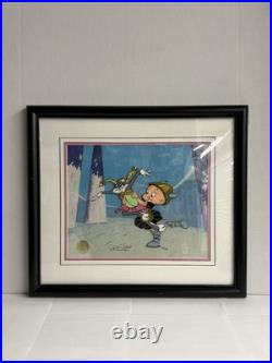 Chuck Jones What's Opera Doc IV Animation Cel COA Framed Bugs Bunny Elmer Fudd