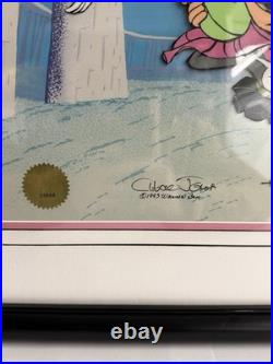 Chuck Jones What's Opera Doc IV Animation Cel COA Framed Bugs Bunny Elmer Fudd