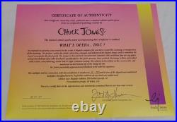 Chuck Jones What's Opera Doc Limited Edition Signed Giclee Print Maurice Noble