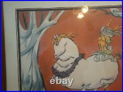 Chuck Jones Whats Opera Doc Signed Canvis Giclee Rare Artists Proof # 19/40