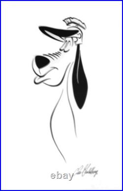 Chuck Jones gallery K-9 Eric Goldberg-signed Serigraph ed of 150