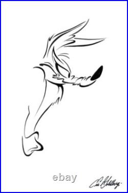 Chuck Jones gallery Wile E Coyote Eric Goldberg-signed Serigraph ed of 150