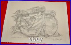 Chuck Jones signed 6 Life Art Drawings Collectables + 6 PSA certs Ltd. FREE S/H