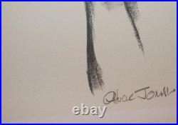 Chuck Jones signed 6 Life Art Drawings Collectables + 6 PSA certs Ltd. Rare