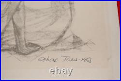 Chuck Jones signed 6 Life Art Drawings Collectables + 6 PSA certs Ltd. Rare