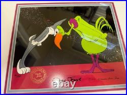 Chuck Jones signed Hare-Way to the Stars Bugs Bunny and Instant Martian