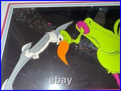 Chuck Jones signed Hare-Way to the Stars Bugs Bunny and Instant Martian