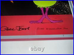 Chuck Jones signed Hare-Way to the Stars Bugs Bunny and Instant Martian